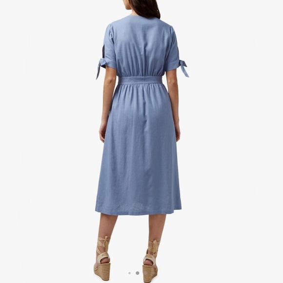 Buffalo David Bitton Mariposa Women's Buttoned Linen Dress, Small NWT - Picture 8 of 12